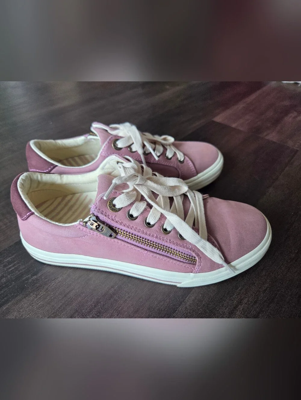 Taos Z Soul Shoes (Size 7) - Dusty Rose/Wine - Picture 3 of 7